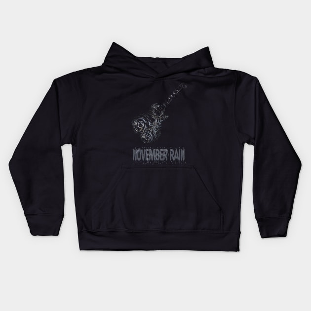 november rain Kids Hoodie by rotra